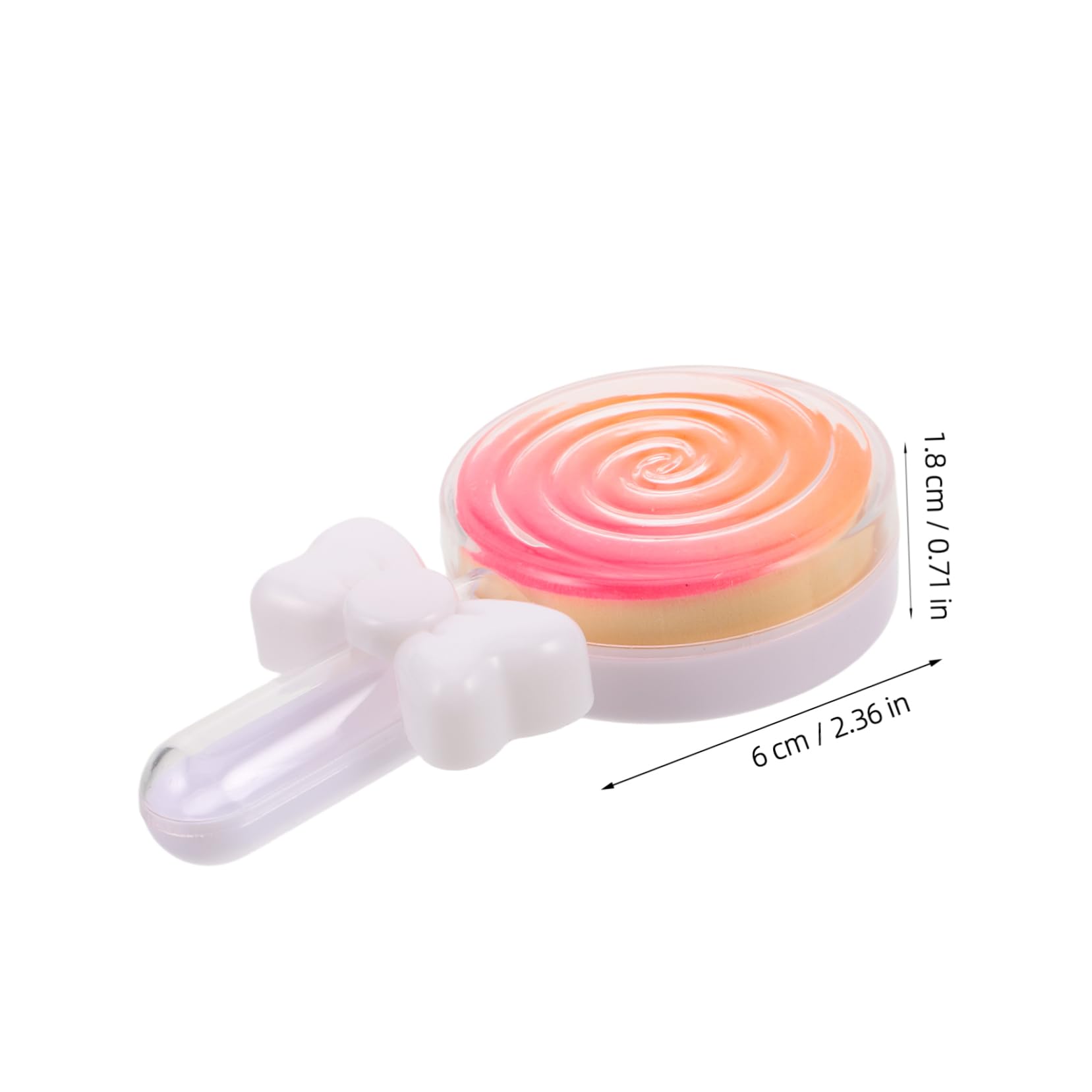 FOMIYES Makeup Sponge Set Lollipop Puff Foundation Sponge Powder Puff 4-cut Triangle Soft Dry/wet