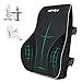 Carttiya Cojin Lumbar Coche,Almohada de Soporte Lumbar de Espuma de Memoria,Cojín Respaldo para Automóvil, Silla Oficina,Apoyo a la Espalda,Negro