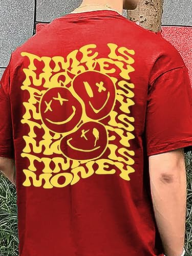 Image of Rigo Printed Oversized T-Shirts for Men | Drop Shoulder T-Shirt for Men