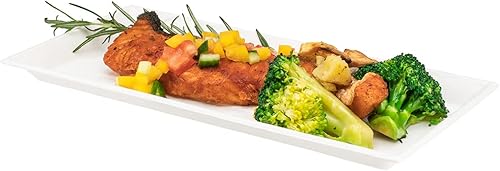 Restaurantware Pulp Tek - Platos desechables de 9.5 pulgadas, 100 platos de bagazo sostenibles  Platos de fiesta grandes de bagazo blanco