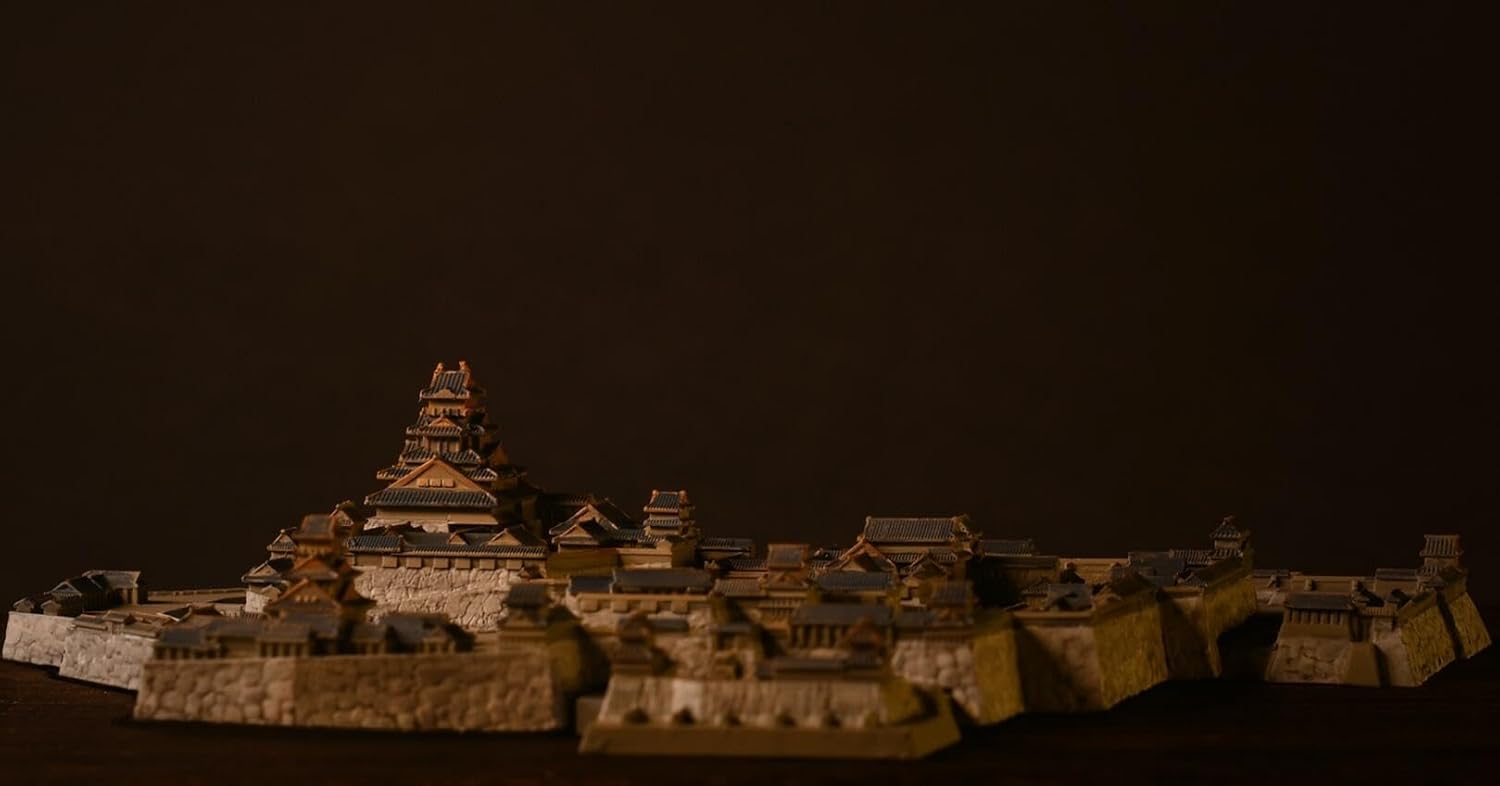 城郭ジオラマ 江戸城完成模型 1/700 プラケース付 城郭ジオラマ 江戸城