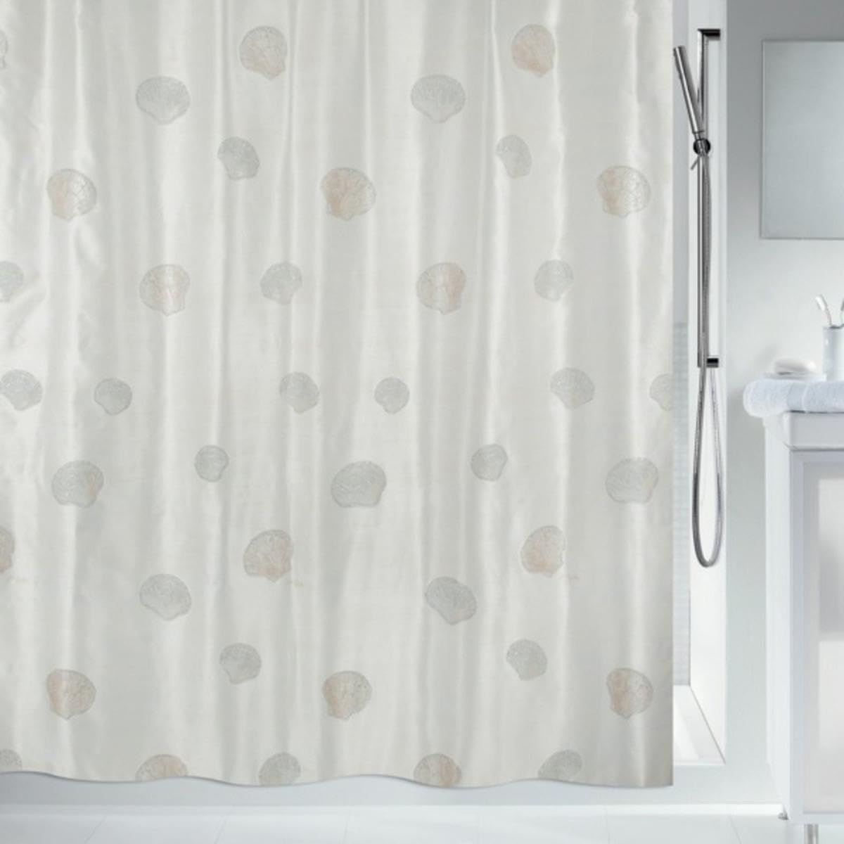Spirella Tenda da Doccia Poliestere Atlantis 180X200 cm Beige