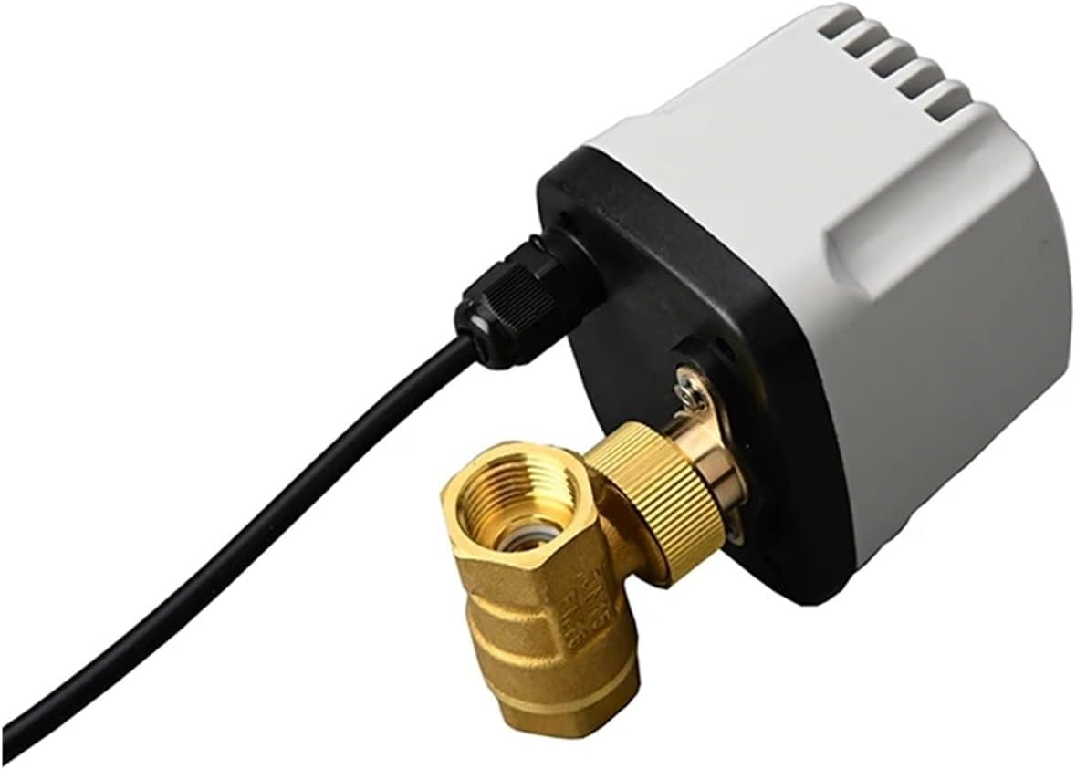 1/2" 3/4" 1" 2" Electric Ball Valve 3-wire 2-way Control Brass Waterpoof(1/2",12VDC)