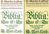 Biblia. Die gantze Heilige Schrifft Deudsch. Band I u. II mit1 Beiheft (Anhang und Dokumente). Letzte zu Luthers Lebzeiten erschienene Ausg., Wittenberg 1545.,Unter Mitarbeit v. Heinz Blanke. Herausgegeben v. Hans Volz.2. Aufl.