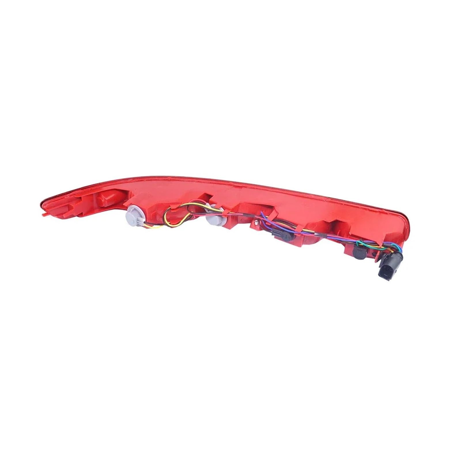 Pasuje do Q7 2006-2015 4L0945096 4L0945095 reflektor tylnego zderzaka światło hamowania cofania lampa przeciwmgielna 4 otwory wymiana kompatybilny(Left)