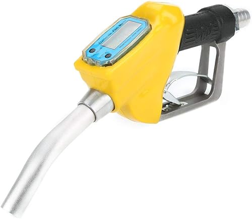 Hilitand Boquilla de combustible manual Boquilla de medidor de combustible digital Boquilla de aceite Keroseno Gasolina Pistola Boquilla de