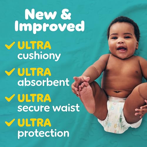 Image of Pampers Diapers - Baby Dry - Size 4, 92 Count, Absorbent Disposable Infant Diaper (Packaging May Vary)