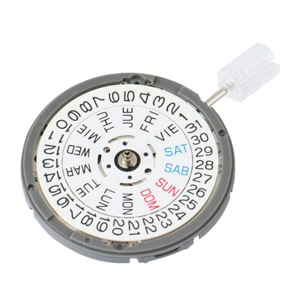 NH36 Englisch Datum Woche Automatische 3.8 Uhr Krone Uhr Bewegung Mechanisch,