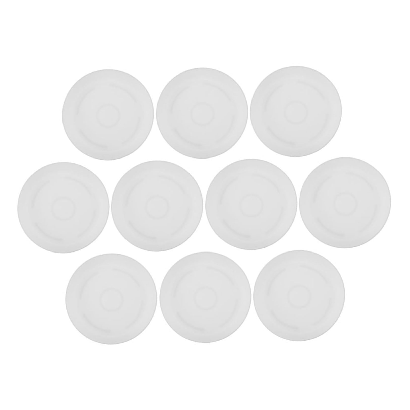 FOMIYES 10pcs round Plastic Plant Saucers for Succulent Pots, 9cm Outer Diameter, 7.5cm Inner Diameter Water Trays for Indoor Potted Plants and Desktop Gardening