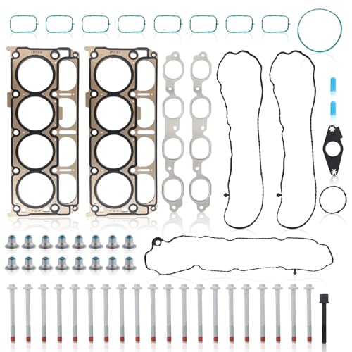 Image of AUTOKAY HS26744PT Head Gasket Set Head Bolts Fits for Chevrole Silverado 1500 2014-2019 Suburban 2015-2020 Tahoe 2015-2020 for GMC Sierra 1500 2014-2019 GMC Yukon 2015-2020 Re# ES73121 MA9761314407