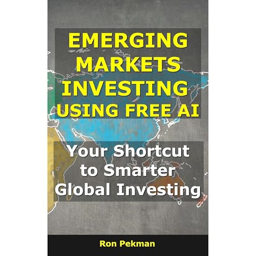 Emerging Markets Investing Using AI Audiolibro Por Ron Pekman arte de portada