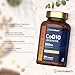 CoQ10 Supplement 300mg | High Strength Ubiquinone Coenzyme Q10 | Naturally Fermented | 120 Vegan Tablets | Supplement for Men & Women | by Horbaach