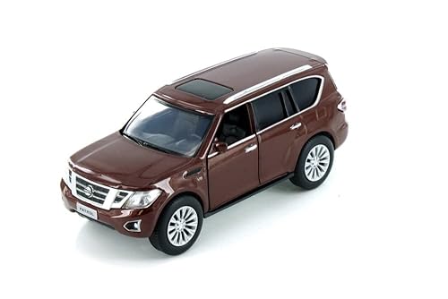 Nissan Patrol Y62, Brown TM15216BR - 1/36 Scale Diecast Model