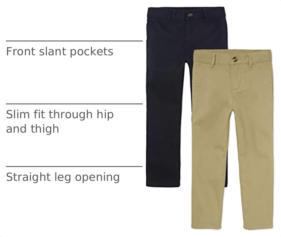 Image of The Children's Place Girls Basic Skinny Jeans, Dkstry Nit Wash, 16 Plus