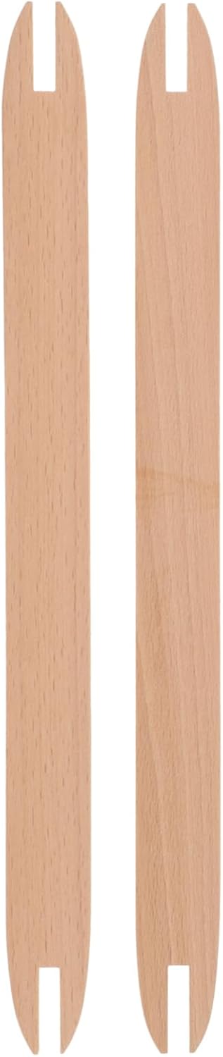 Veemoon 10pcs Wooden Shuttles for Knitting and Weaving Projects Versatile Sewing Tools for Sweaters Scarves and More for Beginners and Craft