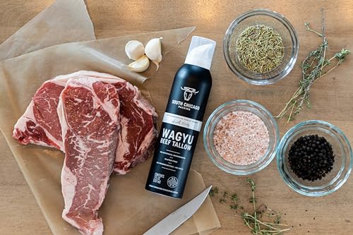 South Chicago Packing Wagyu Beef Tallow Spray, Umami-Rich, Flavorful, Perfect for Sauteing, Stir-frying and Grilling, Nonstick Cooking Oil, 7 Fl Oz - Image 9