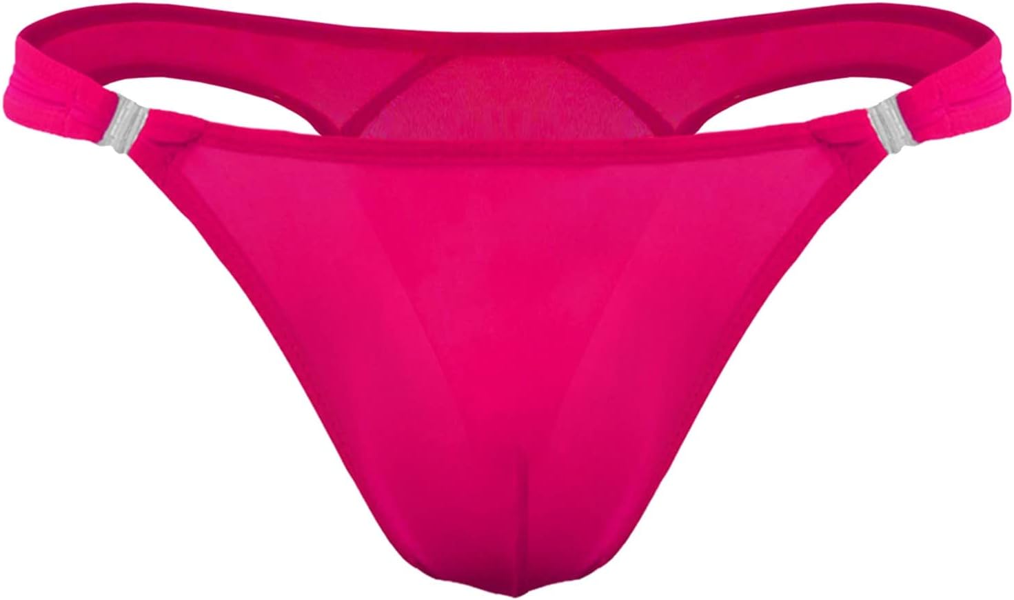 Mens Underwear Boxers Seamless Ice Silk Sexy Bulge Seamless Cool Loose Comfortable Casual Light Stretchy Casual Quick Dry Elegant Sports Elastic Hot Pink