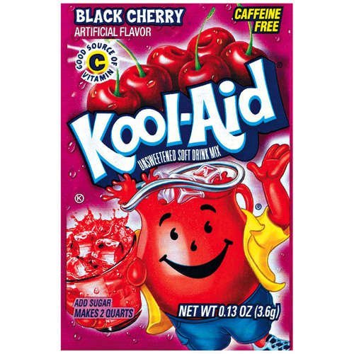 Kool-Aid Tropical Punch Unsweetened Soft Drink Mix.016 Oz (Bonus Pack of 50 Packets)