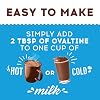 Ovaltine Rich Chocolate Mix, Powdered Drink Mix for Hot & Cold Milk, Hot Chocolate Powder, Milk Flavoring, 3-Pack