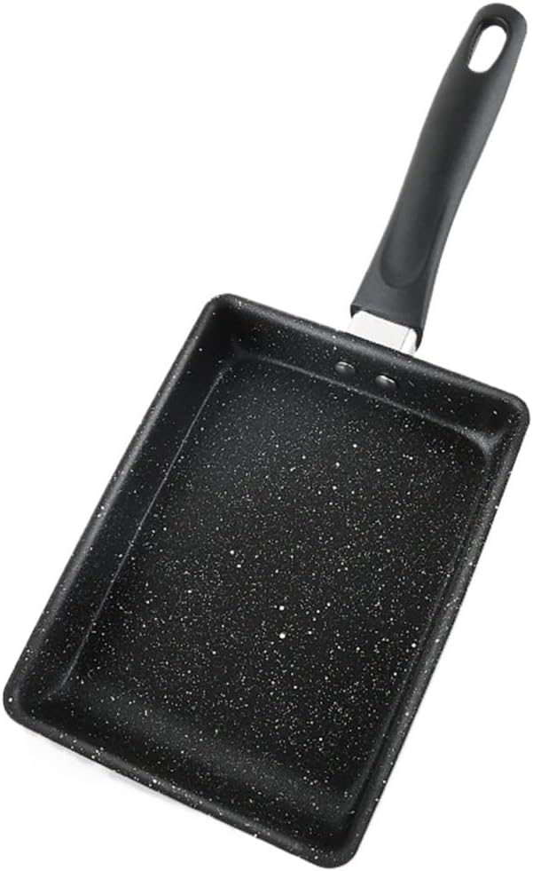 Tamagoyaki Frying Pan Non Stick Thickened Square Egg Cakes Steak(A(30cm))