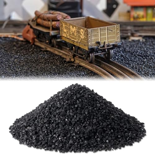 Patelai Matte Black Coal Scenery Bulk Pack