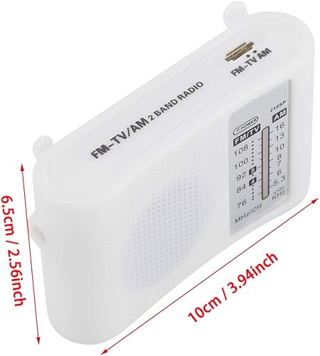 Miniatura 2 de Walfront Kit de radio AMFM DIY - 2 bandas, CF210SP - AM 525-1605 KHz, FM 76-108 MHz - Amplificador TDA2822 - Kit de altavoces de bricolaje para