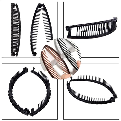 Set de 15 Pinzas para Cabello con Forma de Banana Retro miniatura 5