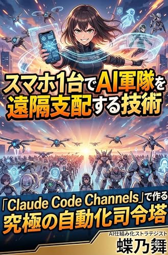スマホ1台でAI軍隊を遠隔支配する技術: 「Claude Code Channels」で作る究極の自動化司令塔〜