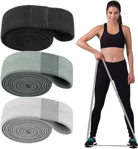 Resistance Band Set For Home Workout, Long Fabric Resistance Band For Fitness, Yoga, Pilates, Pull-Up, For Woman And Men Workout #TOP21