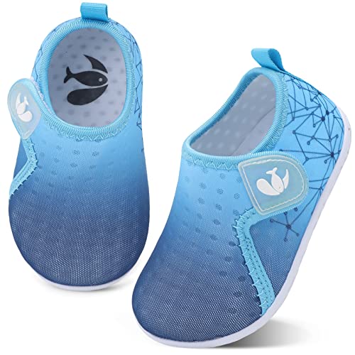 Image of FEETCITY Baby Boys Girls Water Sport Shoes Barefoot Kids Aqua Socks Quick-Dry Beach Swim Pool Shoes