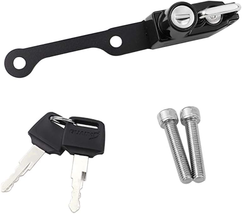 GUAIMI Motorcycle Helmet Lock Anti-Theft Helmet Security Lock for Daytona 675 2006-2012 -Black