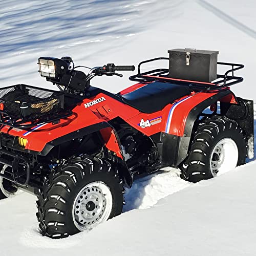 Gesexi 16" Aluminum Truck Bed Tool Box 5 Bar Tread Pick Up Truck Bed Rv Trailer Toolbox Storage Organizer With Top Handle Waterproof Lock And Keys - Black(16"X7.5"X10") #TOP6