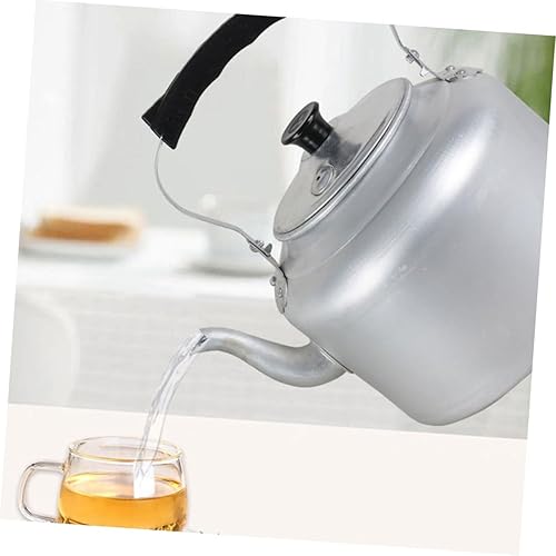 Miniatura 3 de PRETYZOOM Vintage Kettle Stove Top Teapot Handle Retro Design for Home Kitchen Efficient Water Boiler for Tea Random Style