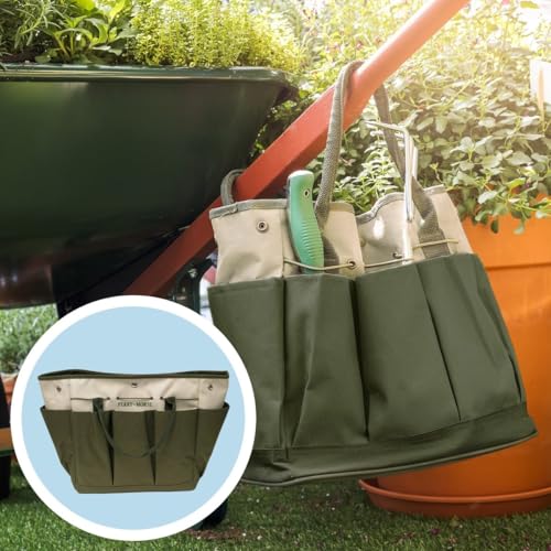 Image of Ferry-Morse Garden Essentials Tote with Hori Hori 5 Seed Packs & Jute Twine
