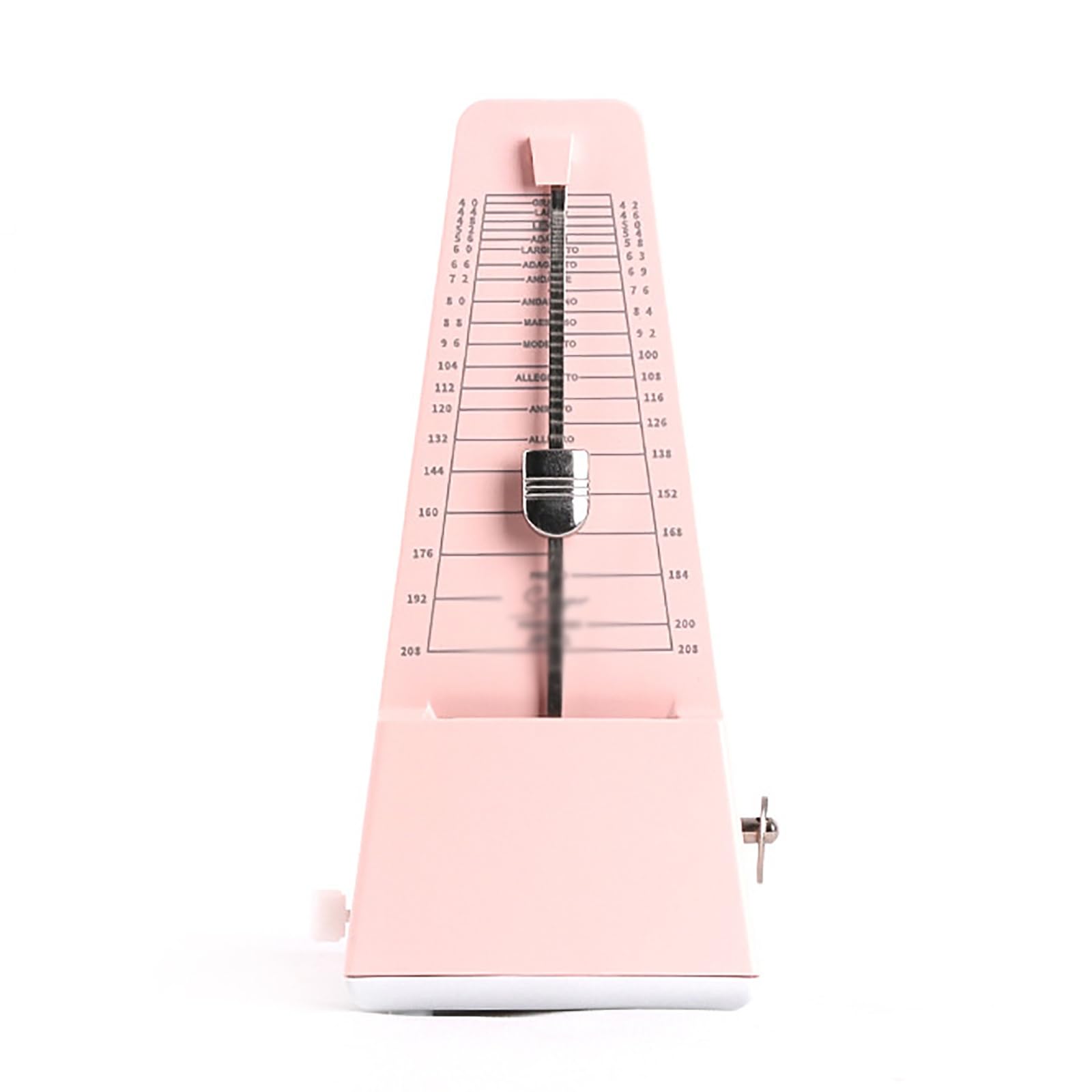 Mechanisches Metronom, Metronom für Gitarre, Guzheng, Klavier, Metronom, mechanisches Metronom für Gitarre, Klavier (Farbe: Roze)