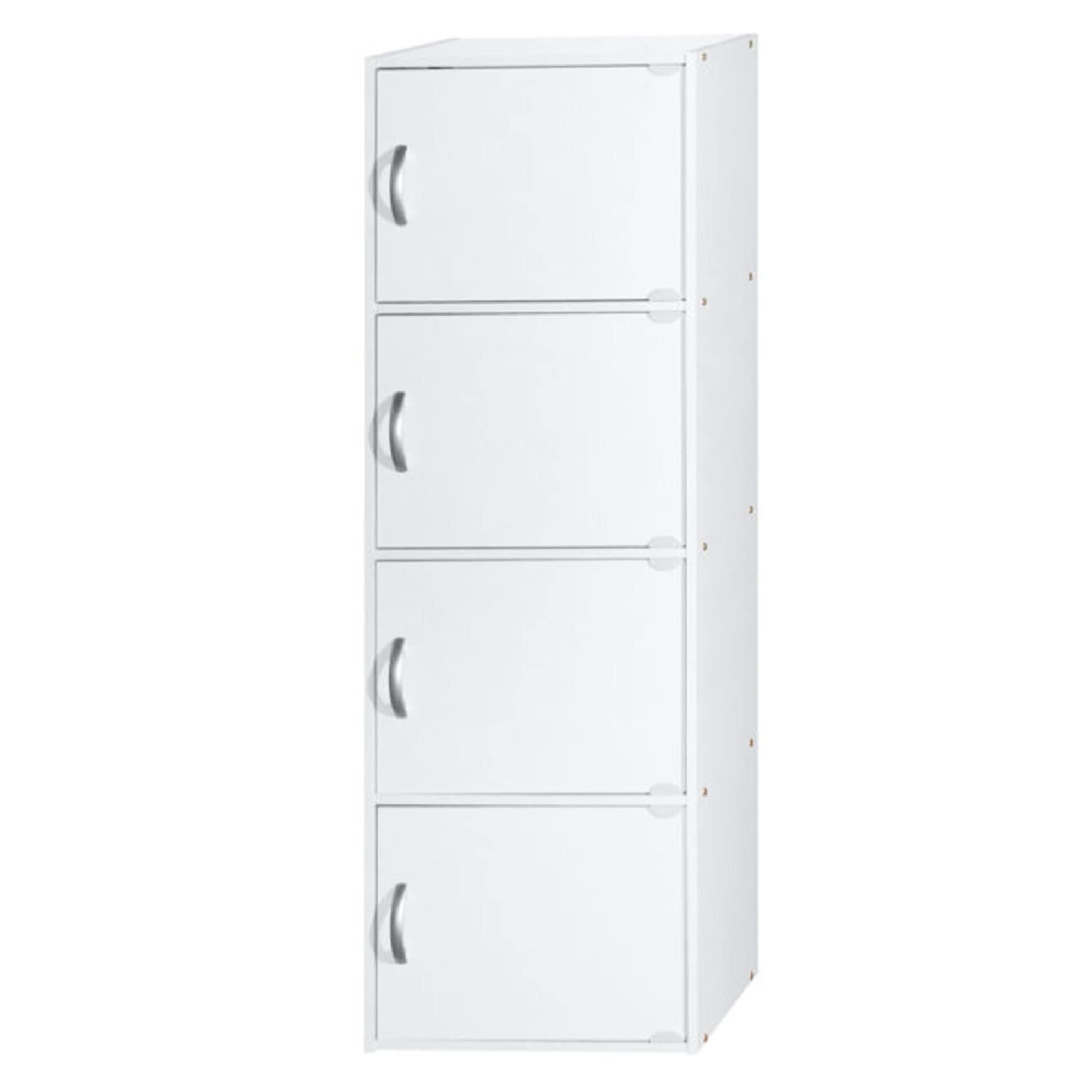 Photo 1 of 4 Shelf Home, Office, and School Enclosed Organization Storage