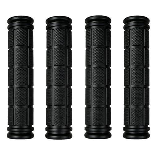 Kasteco 2 Pairs Bicycle Handle Bar Grips Mushroom...
