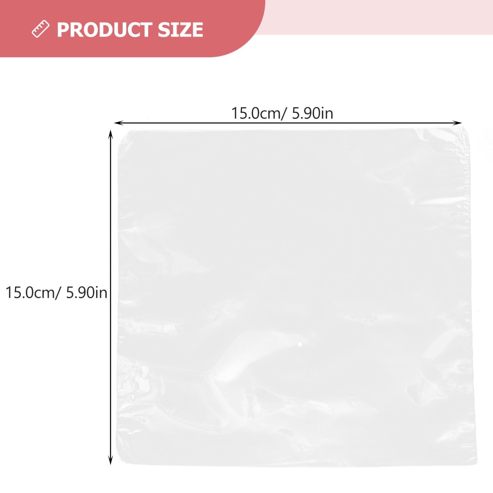 200 Pcs Shrink Bags for Soap Heat Shrink Clear Tumblers Heat Shrink Bags Clear Packaging Bags Soap Bags Soap Packaging Shrink Take a Bath Heat Seal Bag