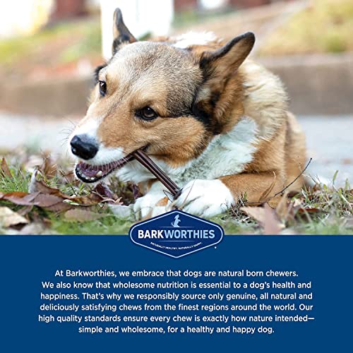 Barkworthies Premium Collagen Sticks For Dogs - 2 Pack 6 Inch Daily Health Collagen Beef Sticks - 8 Count Grain Free, Rawhide Free, Natural Dog Treats For Aggressive Chewers Dog Pack With E-Book #TOP7