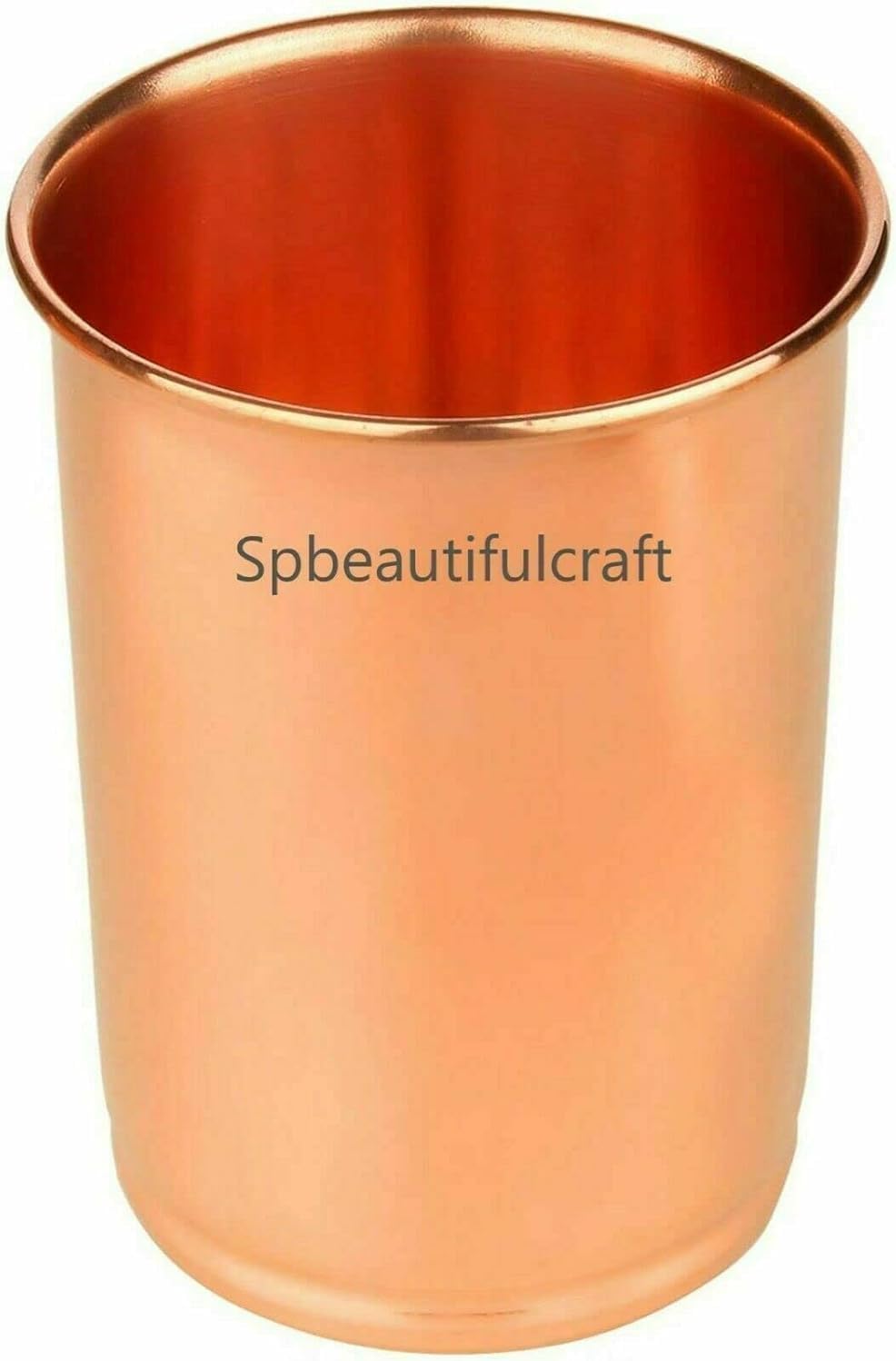 HRS India Pure Copper Water Bottle 950ML, 2 Smooth Drinking Tumbler Glass Cup 300ML Health Benefits