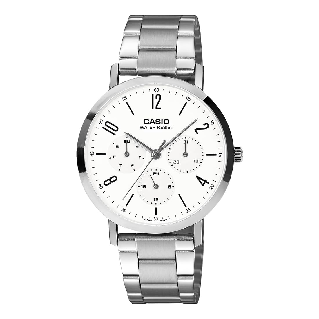 casio MTP-VT06D-7BDF Analog White Watch Men (A2569)-picture-11