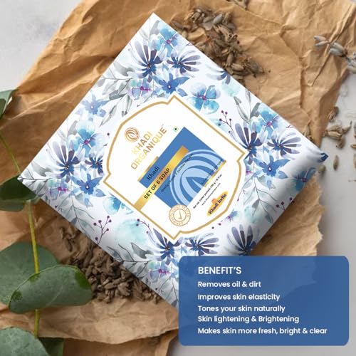 Image of Khadi Organique Pure Hanmade & Herbal Soap Collection Gift & Combo Pack Set of 6 Pcs