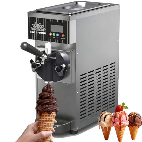 ▶️【Pulizia Automatica Con Un Solo Tocco – Niente Sporco, Niente Stress】Dite addio alla fatica di strofinare: questa macchina per gelato soft autopulente elimina i residui con un solo pulsante, lasciandovi più tempo per gustare il vostro frozen yogurt (froyo) o le vostre creazioni in stile gelato.