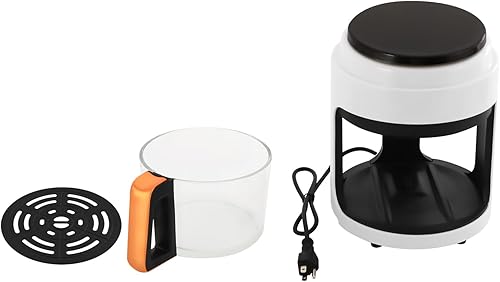 Miniatura 7 de Freidora de aire de 1000 W con pantalla táctil, gran capacidad de 4.23 cuartos de galón para freír y hornear saludables, circulación de aire