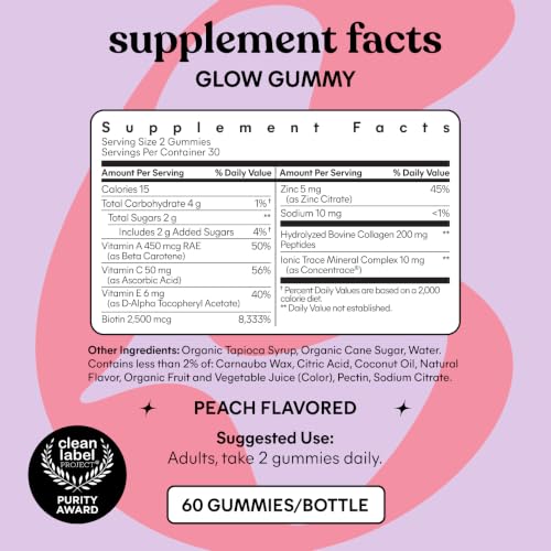 Lemme Glow Collagen Gummies