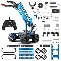Robot Toy,STEM Toys for Boys Girls,Electronics Kit,2-in-1 Smart Robot Car Kit with 4-DOF,Robotic Arm for Kids,Education Projects Set Gifts for 8 9 10 11 12 Years Old Teens,Building Experiment Robotics