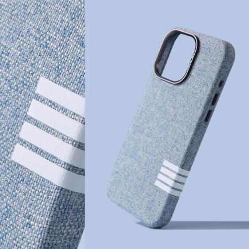 Étui de téléphone pour iPhone 13 bleu lac idéal pour recharger sans fil au bureau