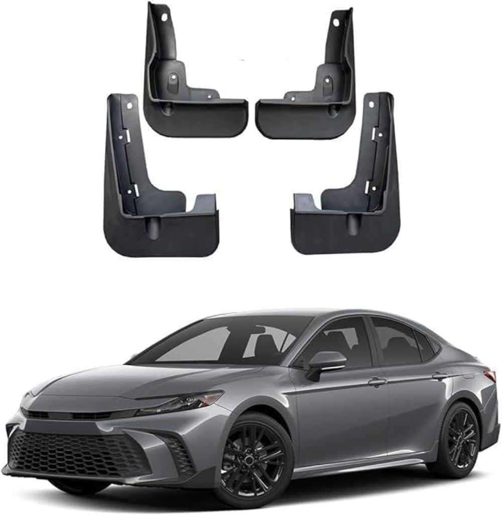 NYSLDSCO 4Pcs Premium Mud Flaps for Toyota Camry SE XSE Sport 2024-2025 Front and Rear Splash Guards Durable Mudguards Protection Against Road Debris