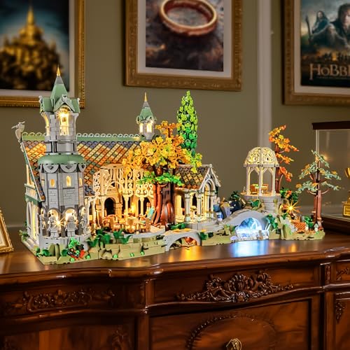 YEABRICKS Kit de Luces LED para Lego-10316 Lord of The Rings EL S...