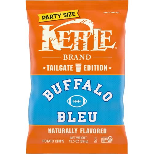 Image of Kettle Brand Potato Chips Buffalo Bleu Flavored, 12.5 Oz